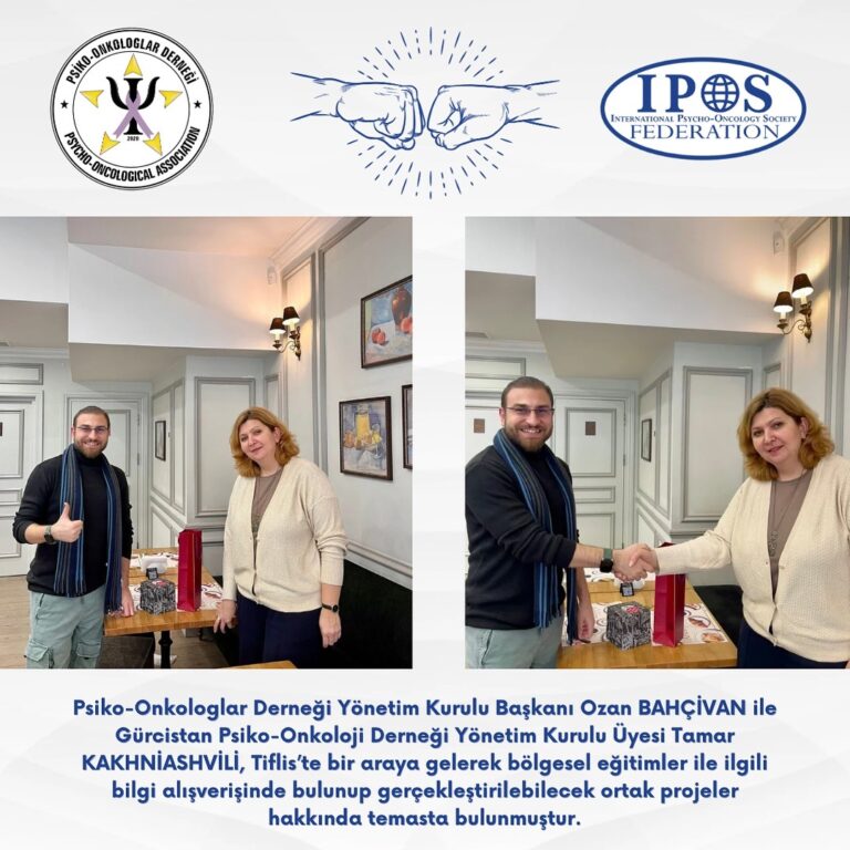 Gürcistan Psiko-Onkoloji Derneği Yönetim Kurulu Üyesi Tamar KAKHNİASHVİLİ, Tiflis’te bir araya geldik
